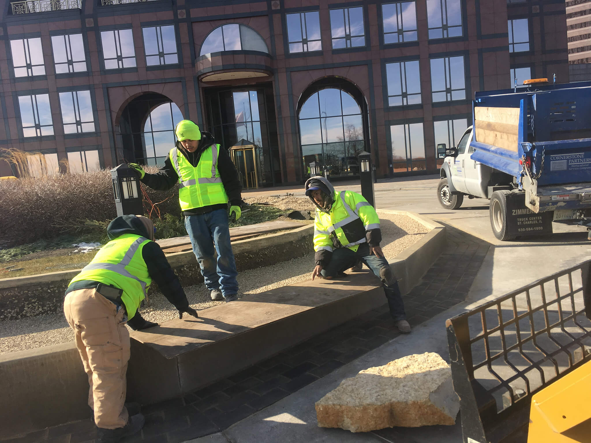 St. Charles, IL Commercial Landscape Installation